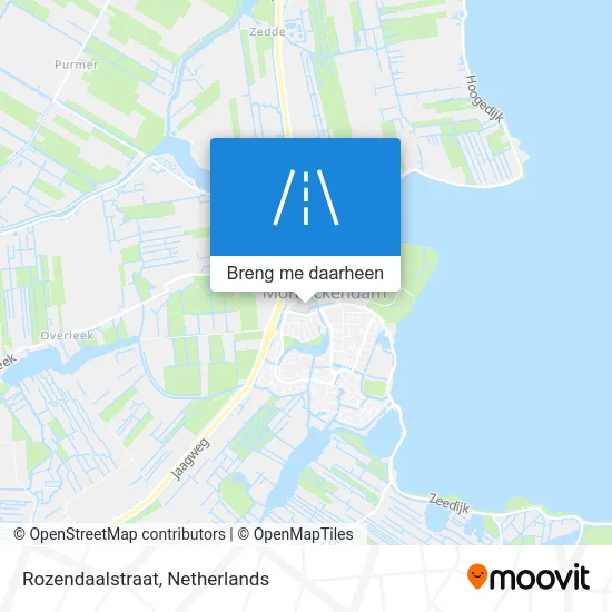 Rozendaalstraat kaart