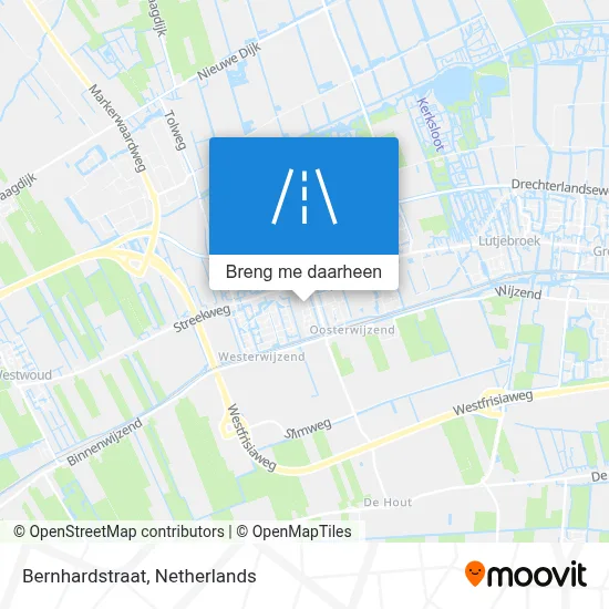 Bernhardstraat kaart