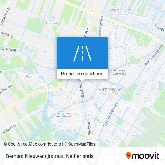 Bernard Nieuwentijtstraat kaart