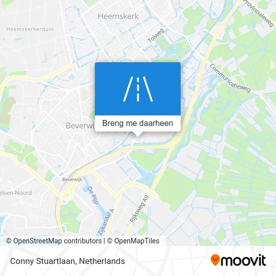 Conny Stuartlaan kaart