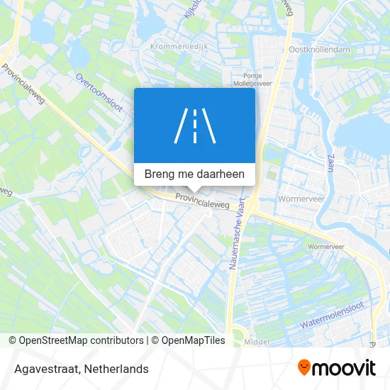 Agavestraat kaart