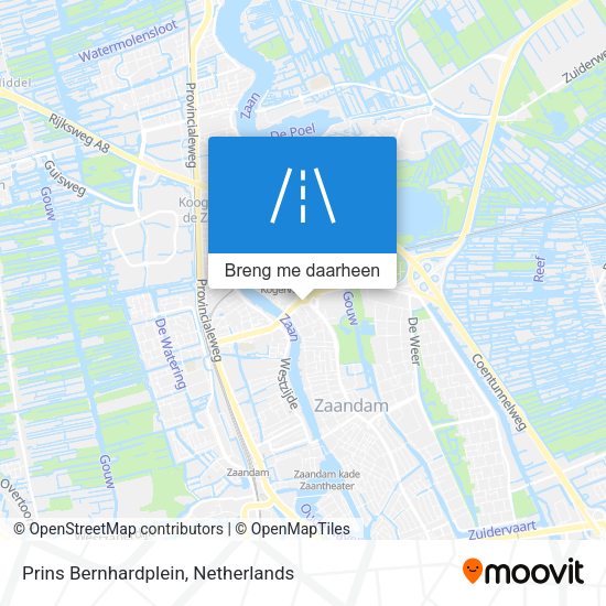 Prins Bernhardplein kaart