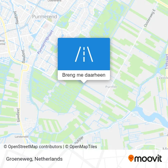 Groeneweg kaart