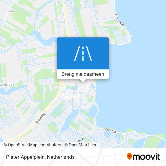 Pieter Appelplein kaart