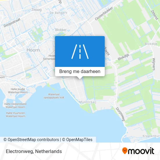 Electronweg kaart