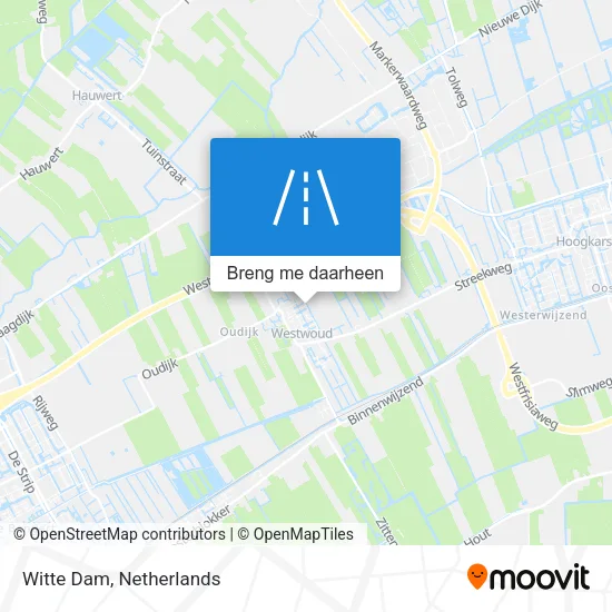 Witte Dam kaart