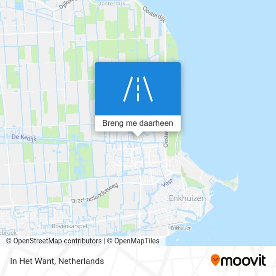 In Het Want kaart