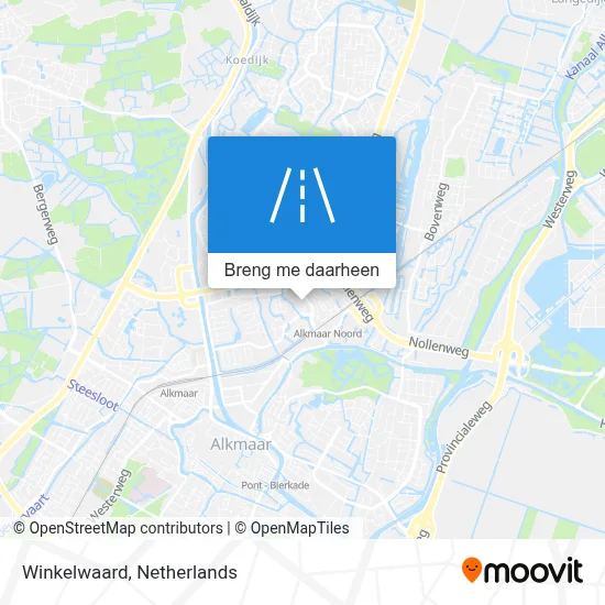 Winkelwaard kaart