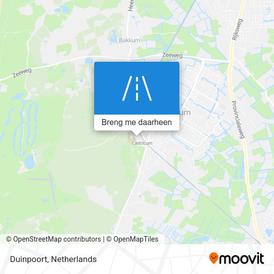 Duinpoort kaart