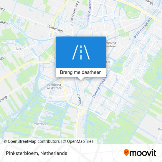 Pinksterbloem kaart
