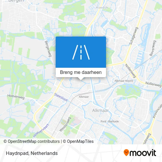 Haydnpad kaart
