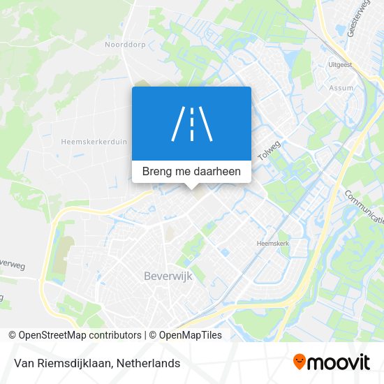 Van Riemsdijklaan kaart