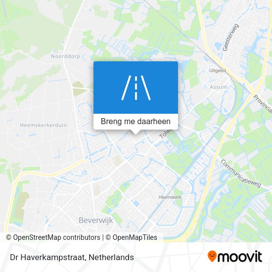 Dr Haverkampstraat kaart