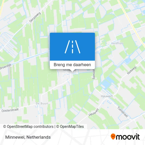 Minnewei kaart