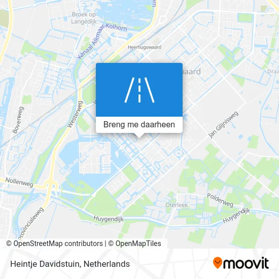 Heintje Davidstuin kaart