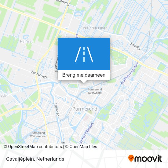 Cavaljéplein kaart