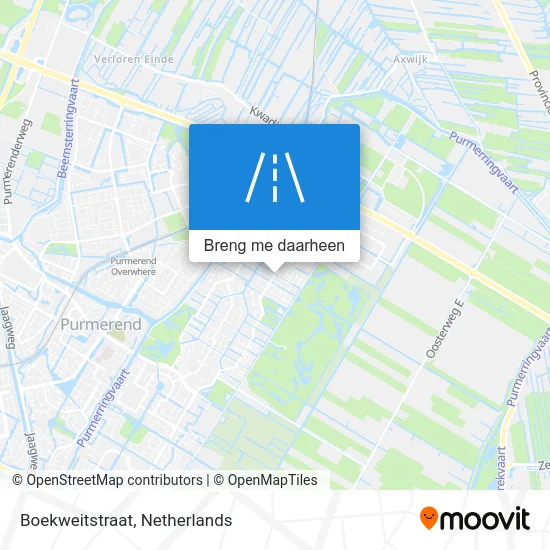 Boekweitstraat kaart