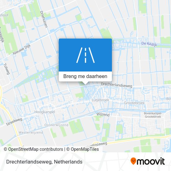 Drechterlandseweg kaart