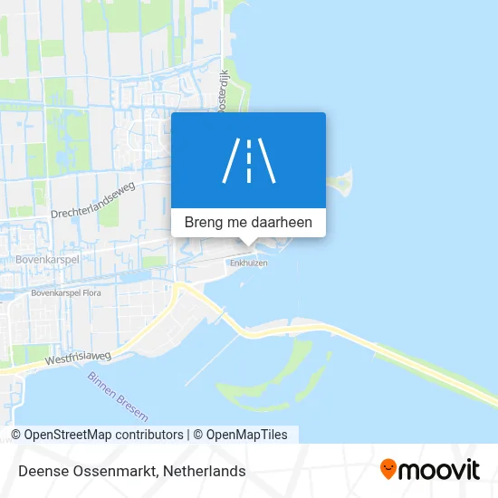 Deense Ossenmarkt kaart