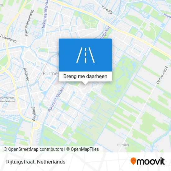 Rijtuigstraat kaart
