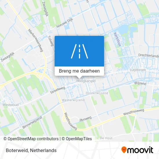 Boterweid kaart