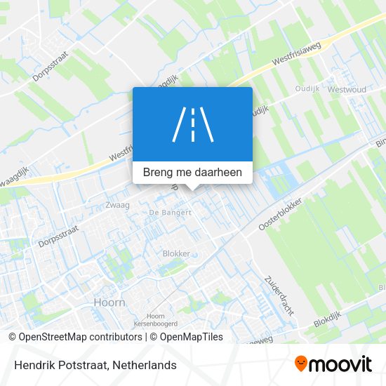 Hendrik Potstraat kaart