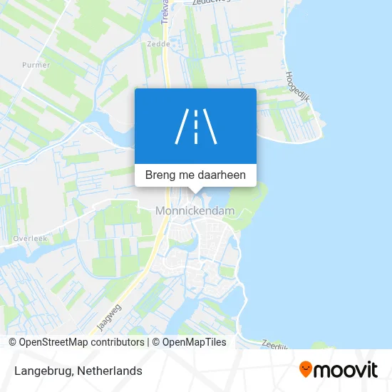 Langebrug kaart
