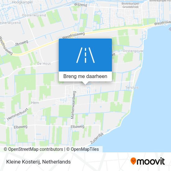 Kleine Kosterij kaart
