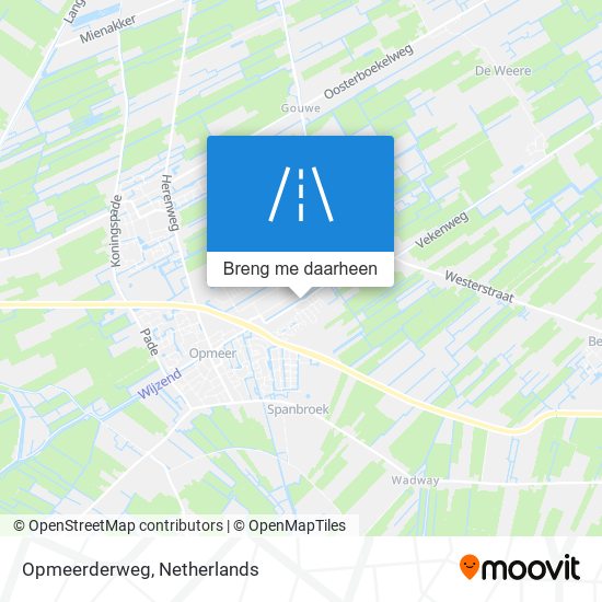 Opmeerderweg kaart