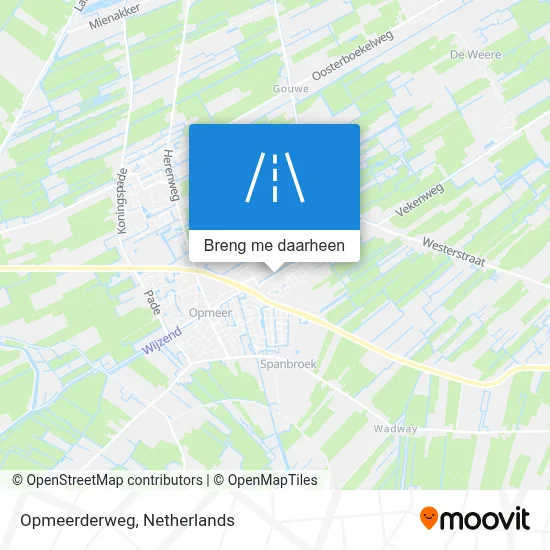 Opmeerderweg kaart
