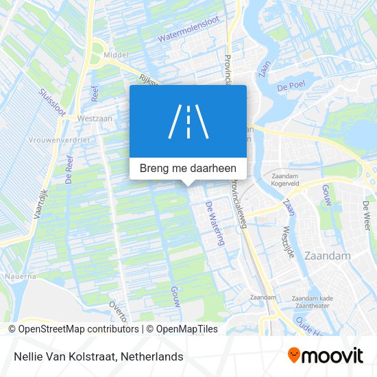 Nellie Van Kolstraat kaart
