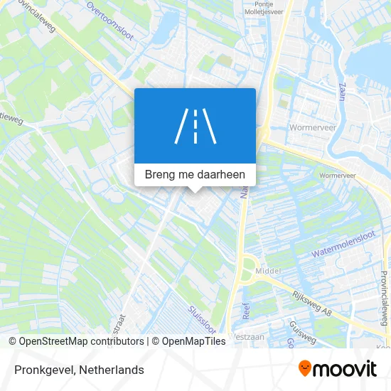 Pronkgevel kaart