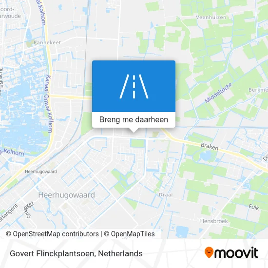 Govert Flinckplantsoen kaart