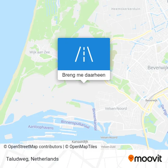 Taludweg kaart