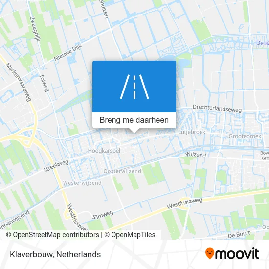 Klaverbouw kaart