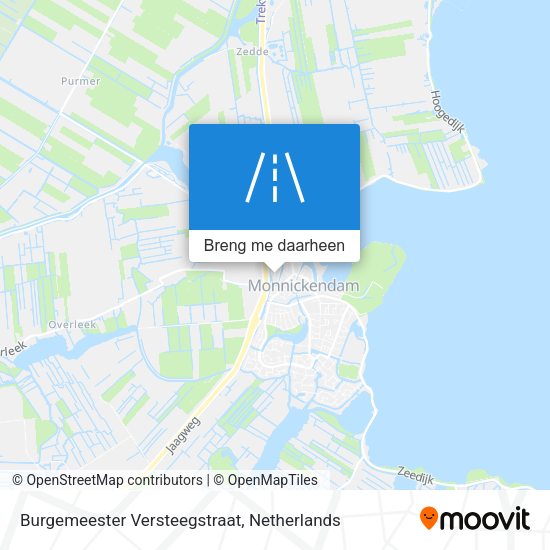 Burgemeester Versteegstraat kaart