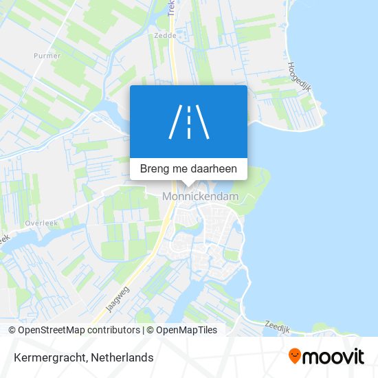 Kermergracht kaart