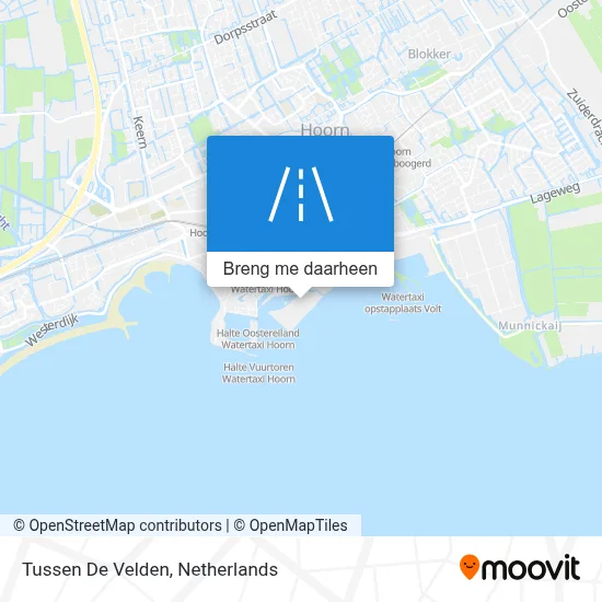 Tussen De Velden kaart