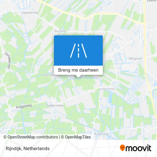 Rijndijk kaart