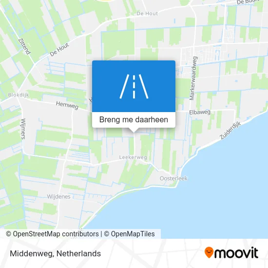 Middenweg kaart