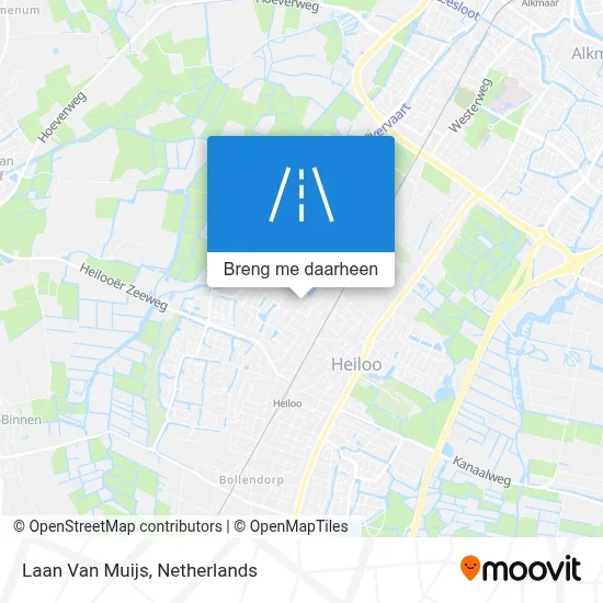 Laan Van Muijs kaart