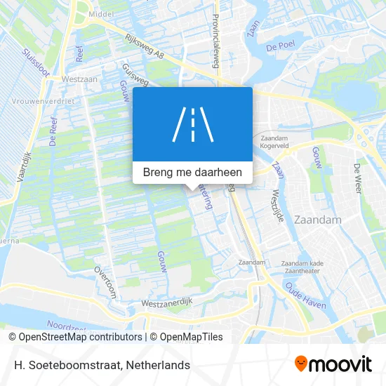 H. Soeteboomstraat kaart
