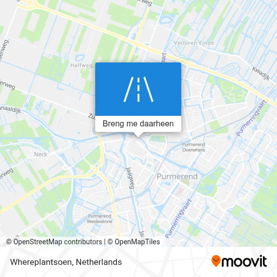 Whereplantsoen kaart