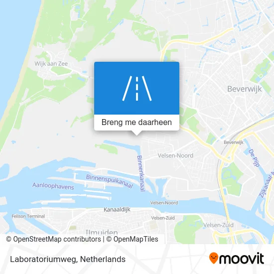Laboratoriumweg kaart
