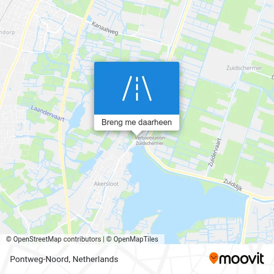 Pontweg-Noord kaart