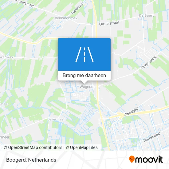 Boogerd kaart