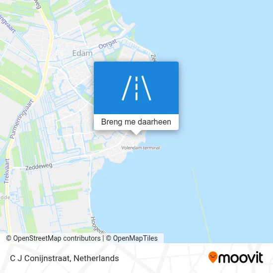 C J Conijnstraat kaart