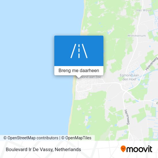 Boulevard Ir De Vassy kaart