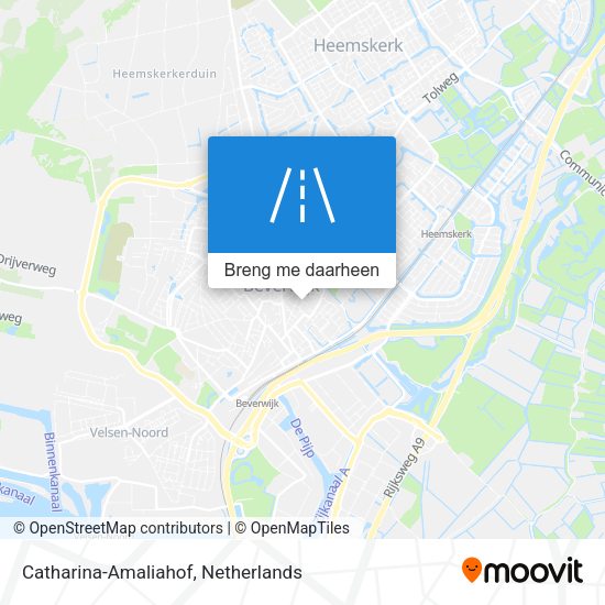 Catharina-Amaliahof kaart