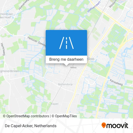 De Capel-Acker kaart